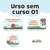 Adesivo Escolar Urso Sem Curso 01 Personalizável - URSC1ESC