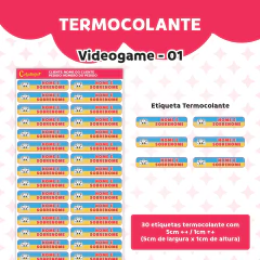 Etiqueta Termocolante VIDEOGAME 01 na internet