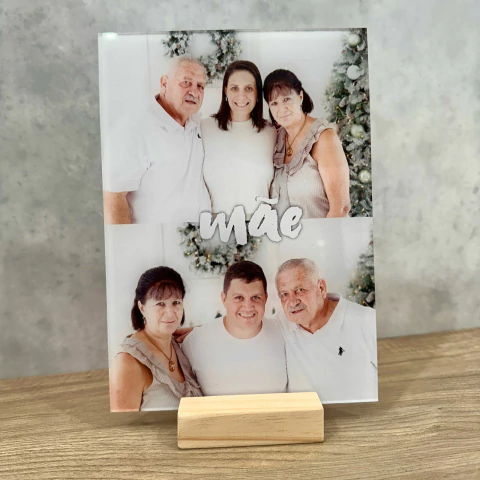 Porta retrato em acrílico - 15x21cm - comprar online