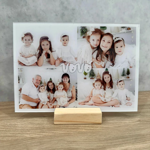 Porta retrato em acrílico - 21x15cm - comprar online