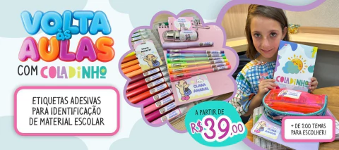 Carrusel Coladinho Adesivos e Decorações