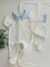 Saída de Maternidade Romeu Off White (3 Peças) - comprar online