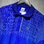 POLO LACOSTE MEIA QUADRI AZUL ROYAL na internet