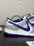 NIKE DUNK LOW AZUL CINZA BRANCO E AZUL - LN A FONTE