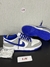 NIKE DUNK LOW AZUL CINZA BRANCO E AZUL