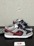 NIKE DUNK LOW CINZA E AZUL MARINHO E VERMELHO - comprar online