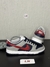 NIKE DUNK LOW CINZA E AZUL MARINHO E VERMELHO na internet