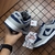 NIKE DUNK LOW CINZA E AZUL MARINHO - loja online