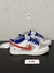 NIKE DUNK LOW CINZA LARANJA E AZUL