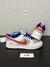 NIKE DUNK LOW CINZA LARANJA E AZUL na internet