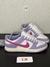 NIKE DUNK LOW ROXO E ROSA - comprar online