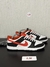 NIKE DUNK LOW PRETO E LARANJA