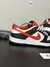 NIKE DUNK LOW PRETO E LARANJA - LN A FONTE