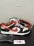 Imagem do NIKE DUNK LOW PRETO E LARANJA