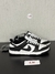 NIKE DUNK LOW PRETO E BRANCO PANDA