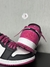 NIKE JORDAN LOW PRETO E ROSA PINK - LN A FONTE
