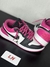 NIKE JORDAN LOW PRETO E ROSA PINK - loja online