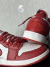 NIKE JORDAN LOW VERMELHO E BRANCO - loja online
