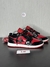 NIKE JORDAN LOW PRETO E VERMELHO