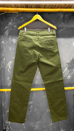 CALÇA BAGGY SARJA VERDE CHRONIC na internet