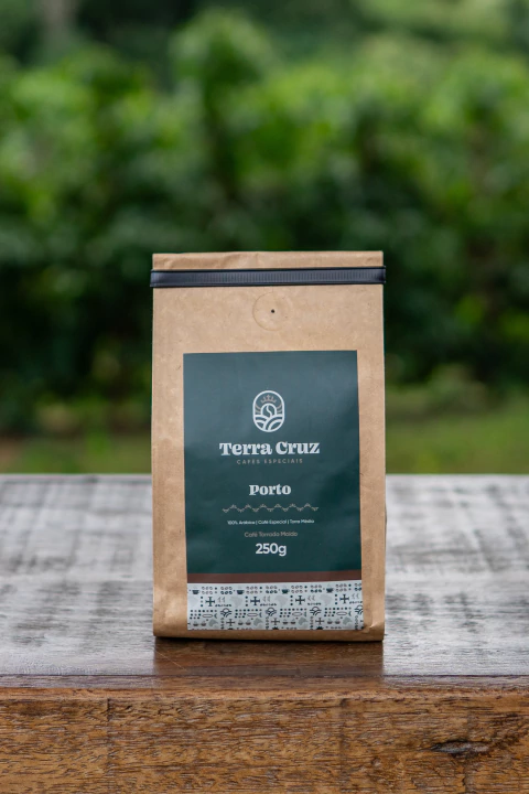 Café com Aroma de Chocolate Terra Cruz, 250g 