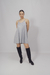 Vestido Raso c/Lurex