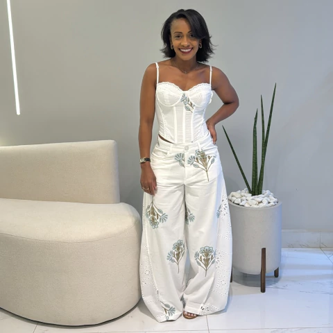 Conjunto Thassila bordado - comprar online