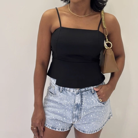 Regata assimétrica Liocel Preta - comprar online