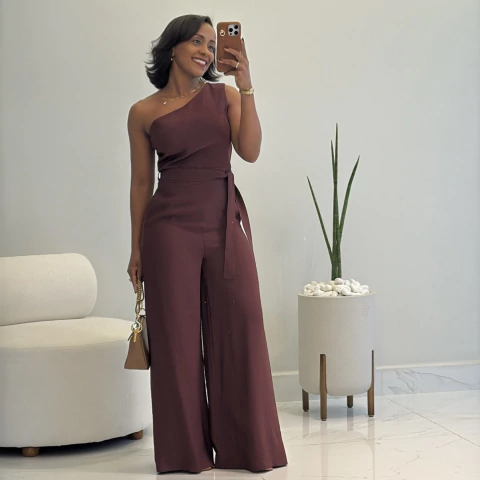 Macacão Kelly Vinho - comprar online