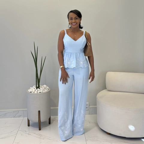 Conjunto Liz Azul - comprar online