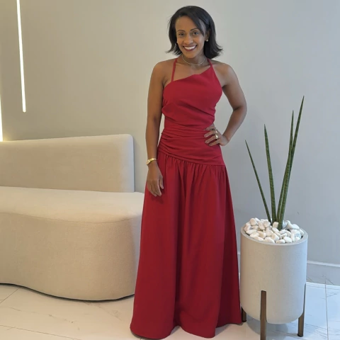 Vestido Ayla Off white - comprar online