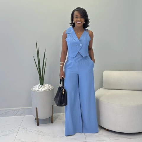 Conjunto Laura Azul - comprar online