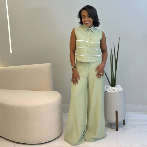 Conjunto Brenda Verde Claro - comprar online