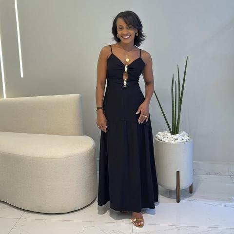 Vestido Sofia Preto - comprar online