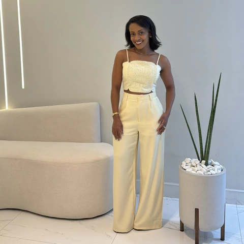 Conjunto Isadora Amarelo - comprar online