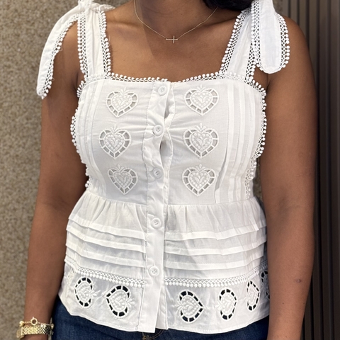 Blusa Samyra Off white