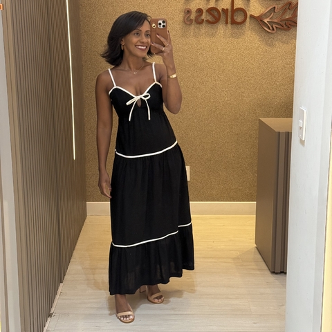 Vestido Alexia preto - comprar online