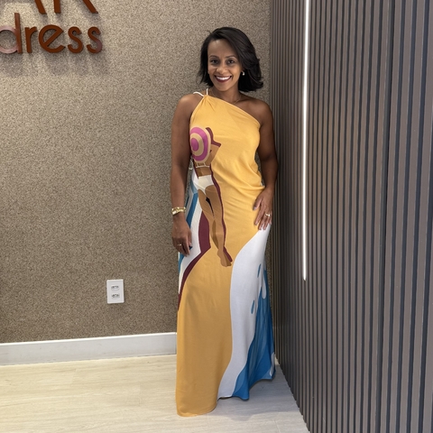 Vestido lenço lara - comprar online