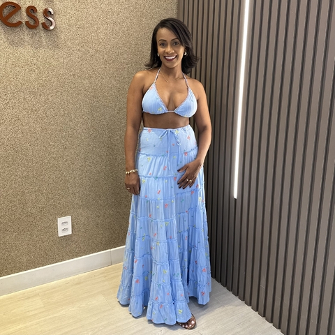 Conjunto Top Biquíni Debora