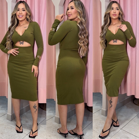 Vestido Helena Canelado Bali Groovy Forever - comprar online