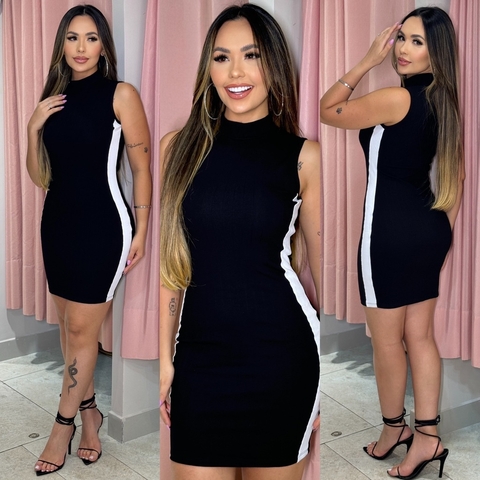 Vestido Bicolor Groovy