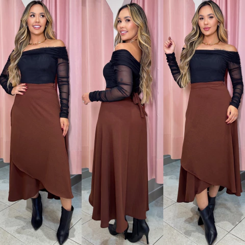 Saia Envelope Aline - comprar online