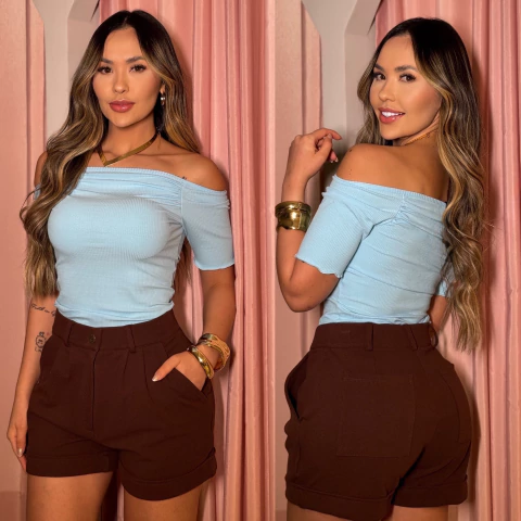 Short Chloe Alfaiataria Groovy