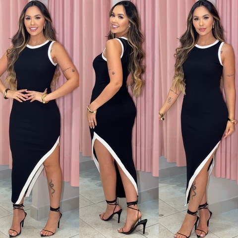 Vestido Laisa Bicolor Groovy Forever - comprar online