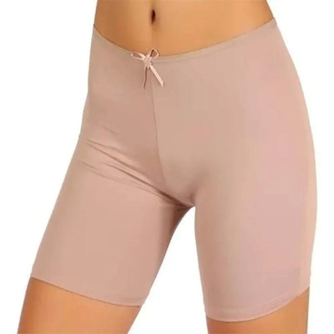 Short Segunda Pele Nude em Microfibra