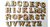 100 Letras Mdf Fibrofacil Alto 6cm Abecedario Letras Numeros - tienda online