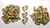 100 Huellitas Piecitos Mdf 2cm Baby Shower Nacimientos
