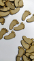100 Huellitas Piecitos Mdf 2cm Baby Shower Nacimientos - Tienda Flor Creaciones