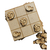 10 Tateti Planta Zombie Souvenir Fibrofacil 8x8 Mdf - comprar online