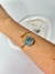 BRACELETE AURA ÁGUA MARINHA na internet